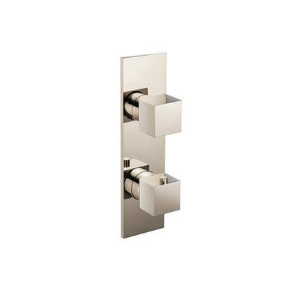 Flusso - 3/4 Inch Thermostatic Shower Valve & Trim  - 3-Output