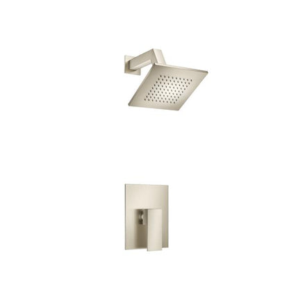 Flusso - Single Output Shower Set With Brass Shower Head & Arm