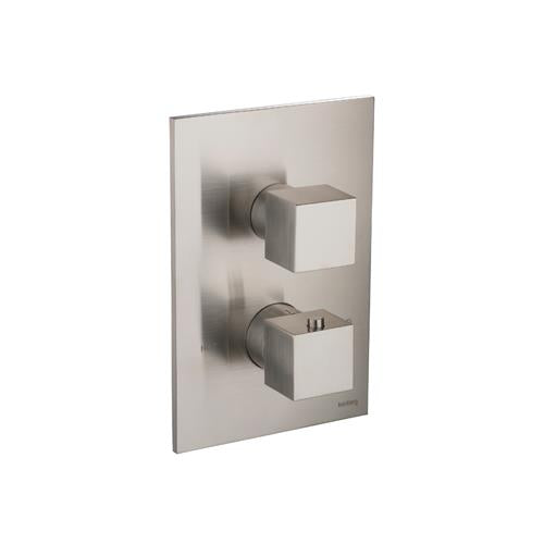 Flusso - 3/4 Inch Thermostatic Shower Valve & Trim - 1 Output