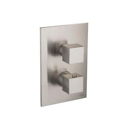 Flusso - 3/4 Inch Thermostatic Shower Valve & Trim - 1 Output