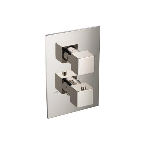 Flusso - 3/4 Inch Thermostatic Shower Valve & Trim - 1 Output