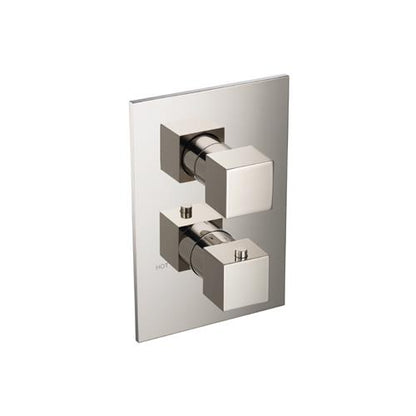 Flusso - 3/4 Inch Thermostatic Shower Valve & Trim - 1 Output
