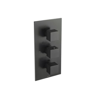 Flusso - 3/4 Inch Thermostatic Valve With Trim - 3 Output