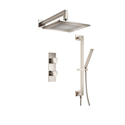 Isenberg - Two Output Shower Set With Shower Head, Hand Held And Slide Bar