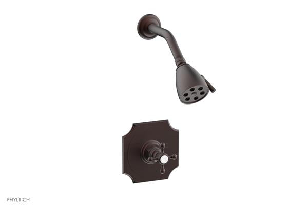 Phylrich - Henri Pressure Balance Shower Set - Cross Handle