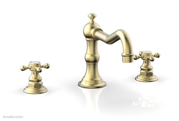 Phylrich - Henri Deck Tub Set - Cross Handles