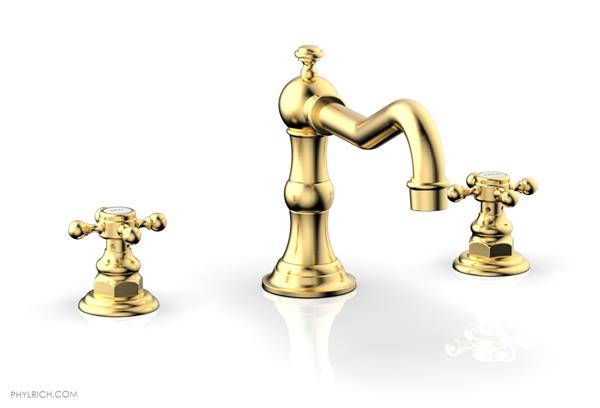 Phylrich - Henri Deck Tub Set - Cross Handles