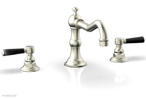 Phylrich - Henri Deck Tub Set  - Marble Lever Handles