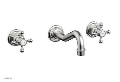 Phylrich - Henri Wall Mount Tub Set - Cross Handles