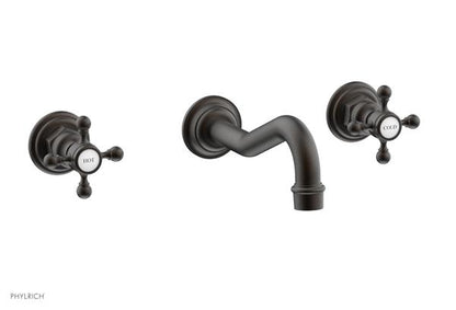 Phylrich - Henri Wall Mount Tub Set - Cross Handles