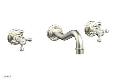 Phylrich - Henri Wall Mount Tub Set - Cross Handles
