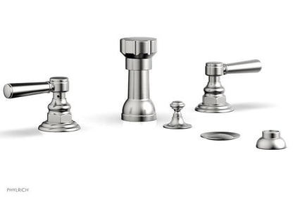 Phylrich - Henri Four Hole Bidet Set - Lever Handles