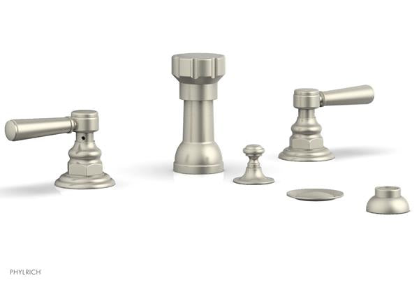 Phylrich - Henri Four Hole Bidet Set - Lever Handles