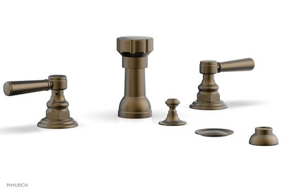 Phylrich - Henri Four Hole Bidet Set - Lever Handles