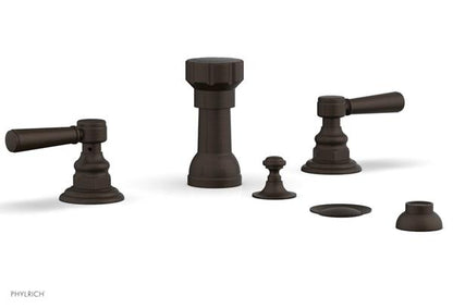 Phylrich - Henri Four Hole Bidet Set - Lever Handles