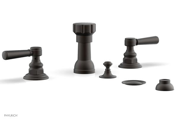 Phylrich - Henri Four Hole Bidet Set - Lever Handles
