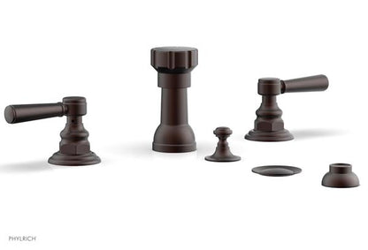 Phylrich - Henri Four Hole Bidet Set - Lever Handles
