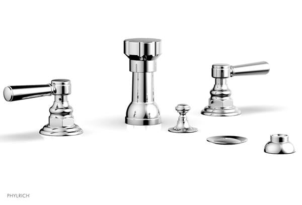 Phylrich - Henri Four Hole Bidet Set - Lever Handles