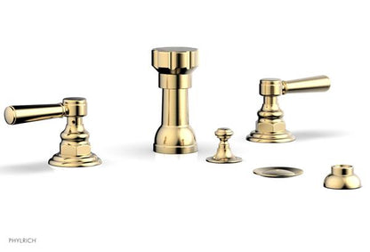 Phylrich - Henri Four Hole Bidet Set - Lever Handles