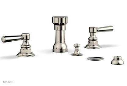 Phylrich - Henri Four Hole Bidet Set - Lever Handles