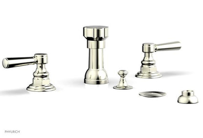 Phylrich - Henri Four Hole Bidet Set - Lever Handles