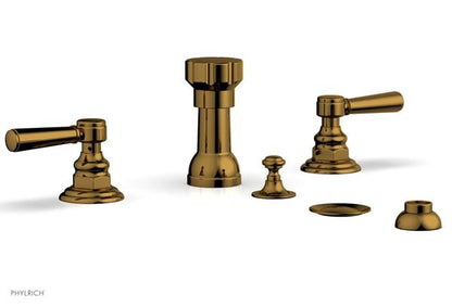 Phylrich - Henri Four Hole Bidet Set - Lever Handles