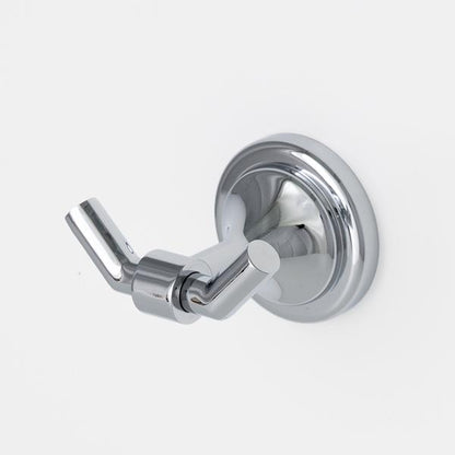 Lacava - Flutti Double Robe Hook, W: 3 1/2 D: 3 H: 2 1/2