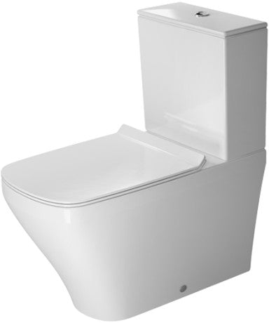 Duravit - Toilet close-couple 28 3/8 Inch DuraStyle (without tank)