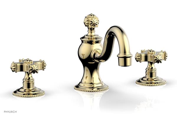 Phylrich - Marvelle Widespread Faucet - Cross Handle