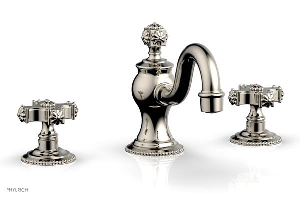 Phylrich - Marvelle Widespread Faucet - Cross Handle