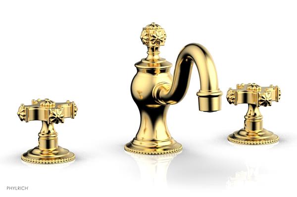 Phylrich - Marvelle Widespread Faucet - Cross Handle