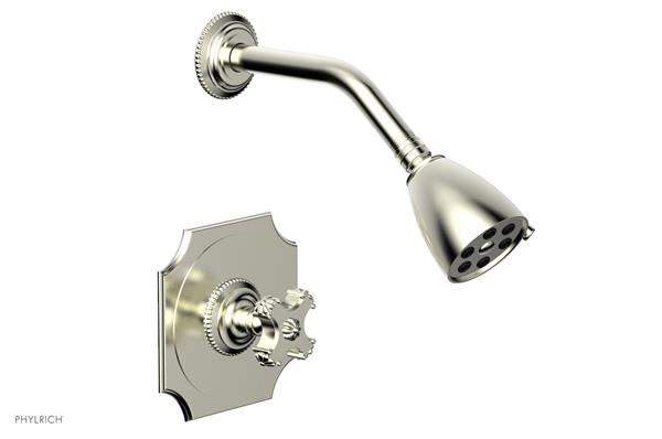 Phylrich - Marvelle Pressure Balance Shower Set - Cross Handle