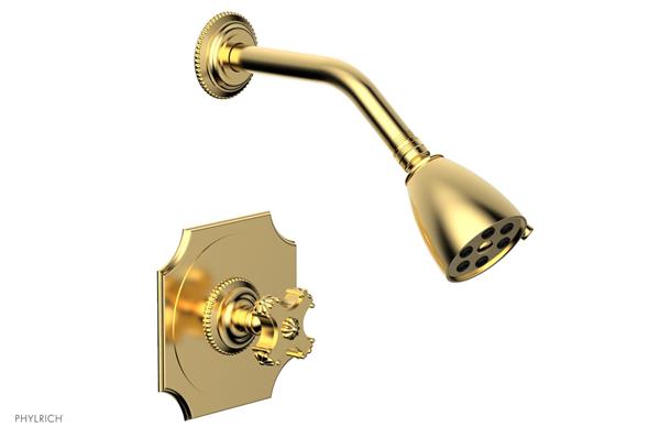 Phylrich - Marvelle Pressure Balance Shower Set - Cross Handle