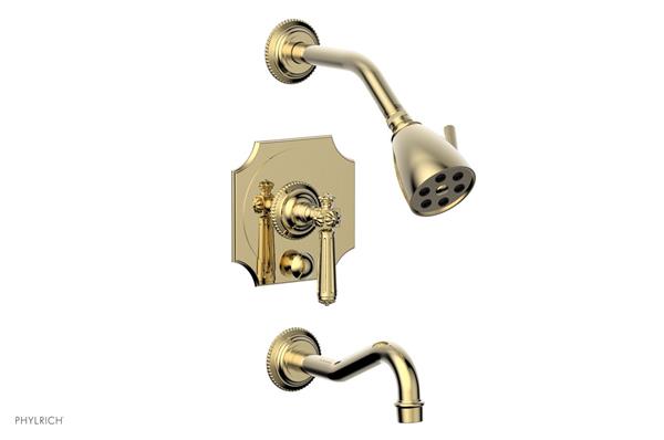 Phylrich - Marvelle Pressure Balance Tub and Shower Set - Lever Handle