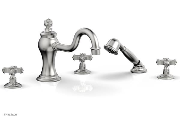 Phylrich - Marvelle Deck Tub Set W/Hand Shower