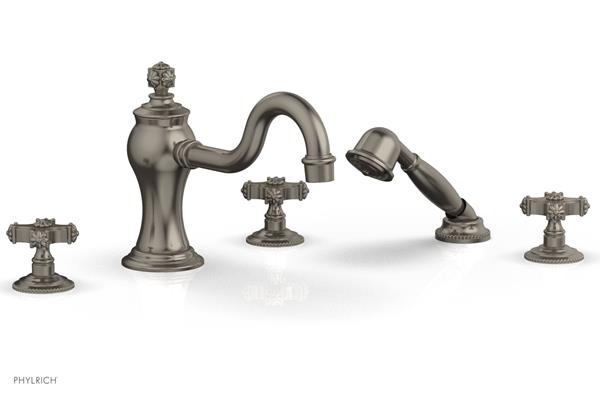 Phylrich - Marvelle Deck Tub Set W/Hand Shower