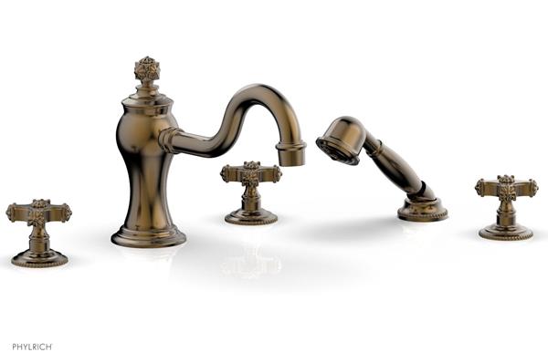 Phylrich - Marvelle Deck Tub Set W/Hand Shower