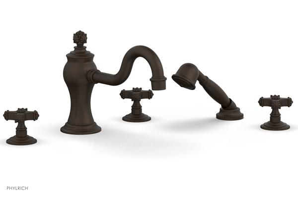 Phylrich - Marvelle Deck Tub Set W/Hand Shower