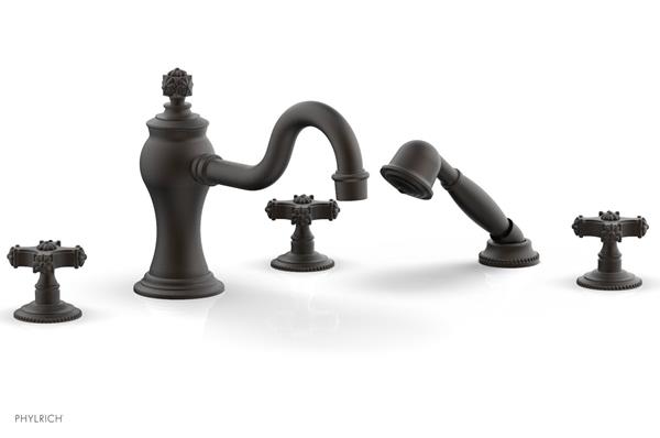 Phylrich - Marvelle Deck Tub Set W/Hand Shower