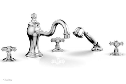Phylrich - Marvelle Deck Tub Set W/Hand Shower