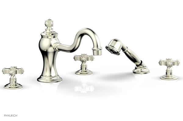 Phylrich - Marvelle Deck Tub Set W/Hand Shower