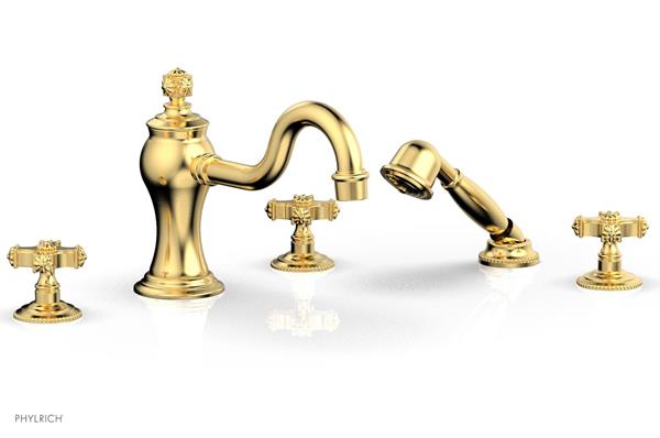 Phylrich - Marvelle Deck Tub Set W/Hand Shower