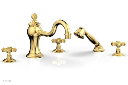 Phylrich - Marvelle Deck Tub Set W/Hand Shower