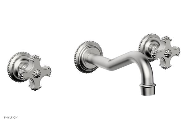 Phylrich - Marvelle Wall Tub Set - Cross Handles
