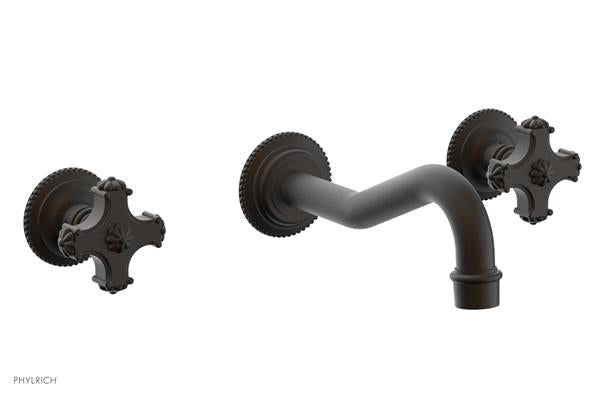 Phylrich - Marvelle Wall Tub Set - Cross Handles
