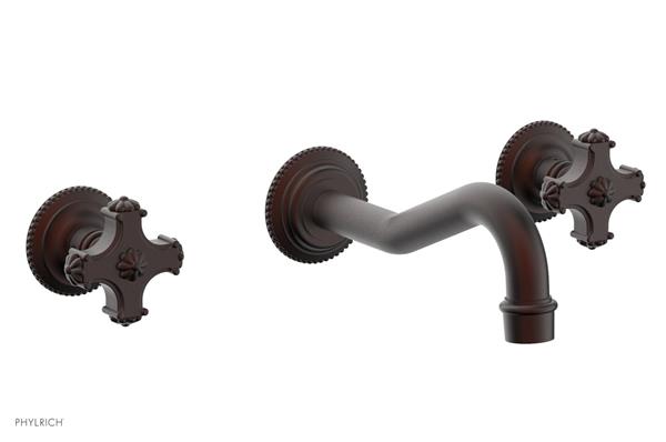 Phylrich - Marvelle Wall Tub Set - Cross Handles