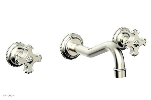 Phylrich - Marvelle Wall Tub Set - Cross Handles