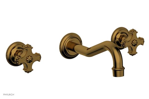 Phylrich - Marvelle Wall Tub Set - Cross Handles