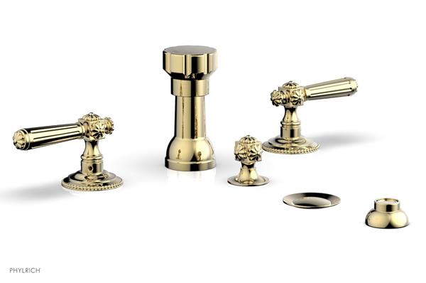 Phylrich - Marvelle Four Hole Bidet Set - Lever Handles