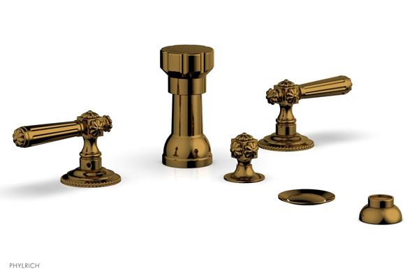 Phylrich - Marvelle Four Hole Bidet Set - Lever Handles